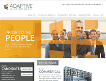 Tablet Screenshot of adaptivesg.com